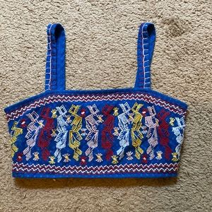 The material is stretchy and high quality.